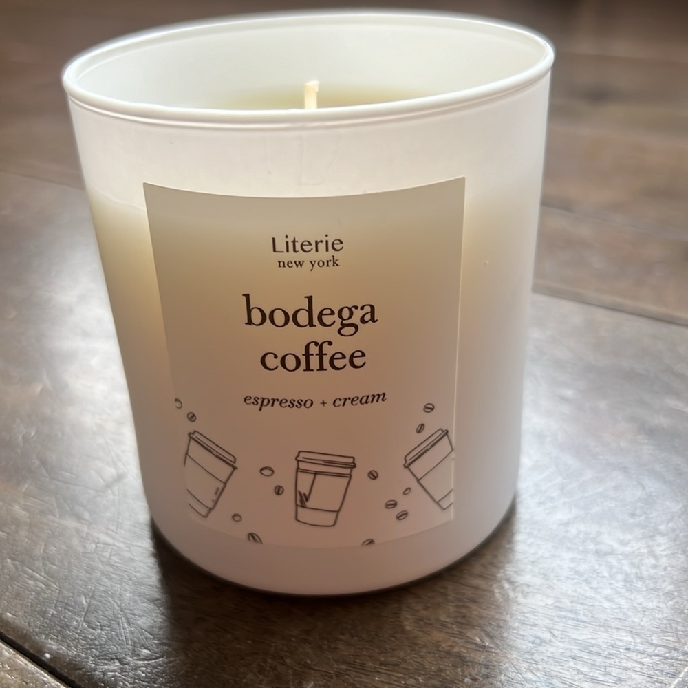 Literie Bodega Coffee Candle